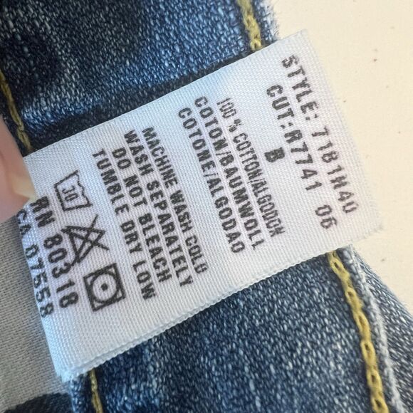 Y2k Lucky Brand Relaxed Bootleg Jeans Mens 36 Medium Wash Western Cowboy Casual - Picture 12 of 12